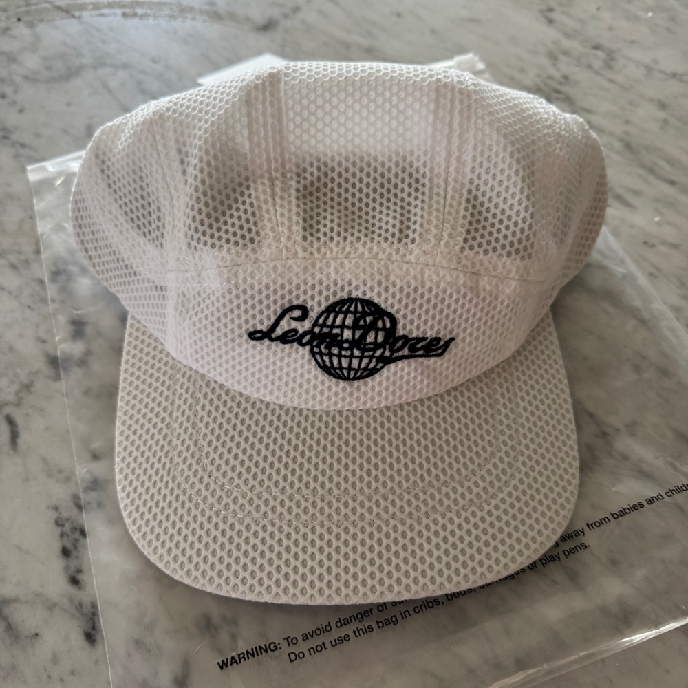 Aime Leon Dore White Mesh Cycling Cap